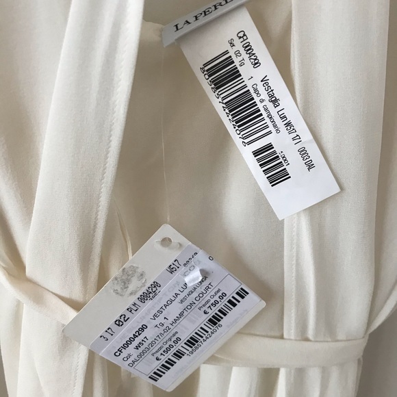 NWT La Perla Hampton Court white robe - Picture 7 of 16